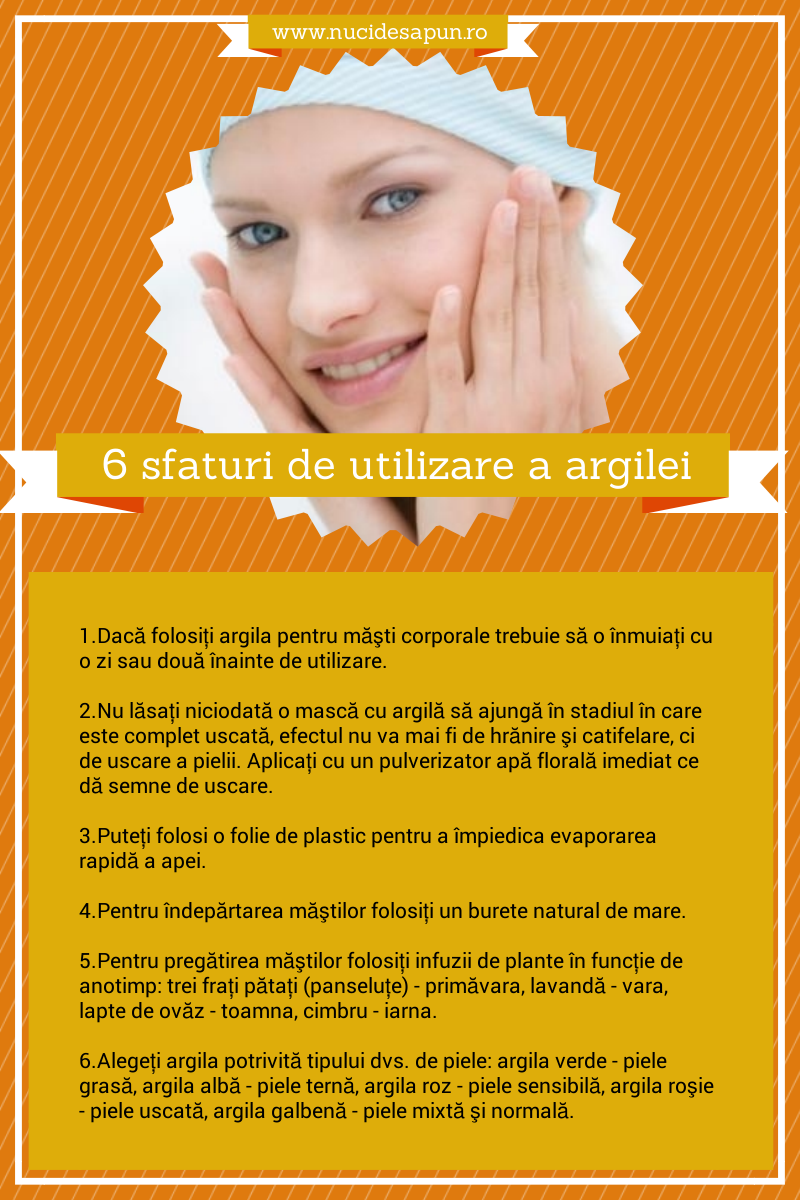 6 sfaturi de utilizare a argilei